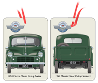 Morris Minor Pickup Series II 1953-54 Air Freshener